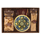 Vassoio con Insalatiera in ceramica italiana